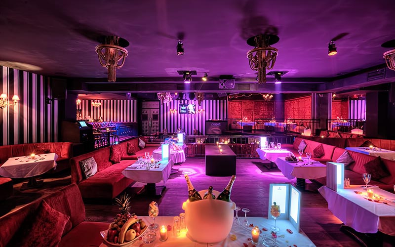 Shooting de la boite de nuit de l’hôtel Meridien Marrakech